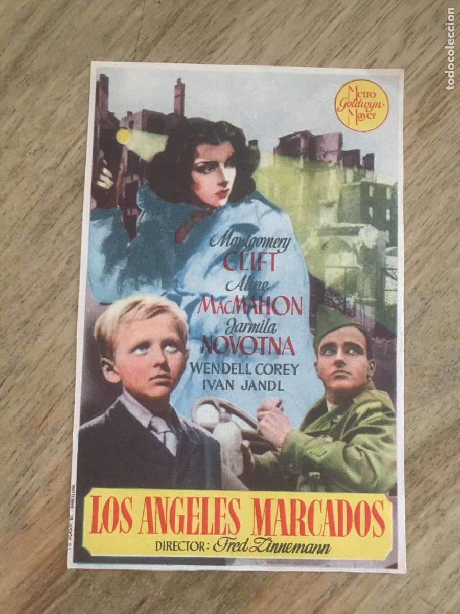 Kino: los angeles marcados folleto de mano original estreno muy buen estado