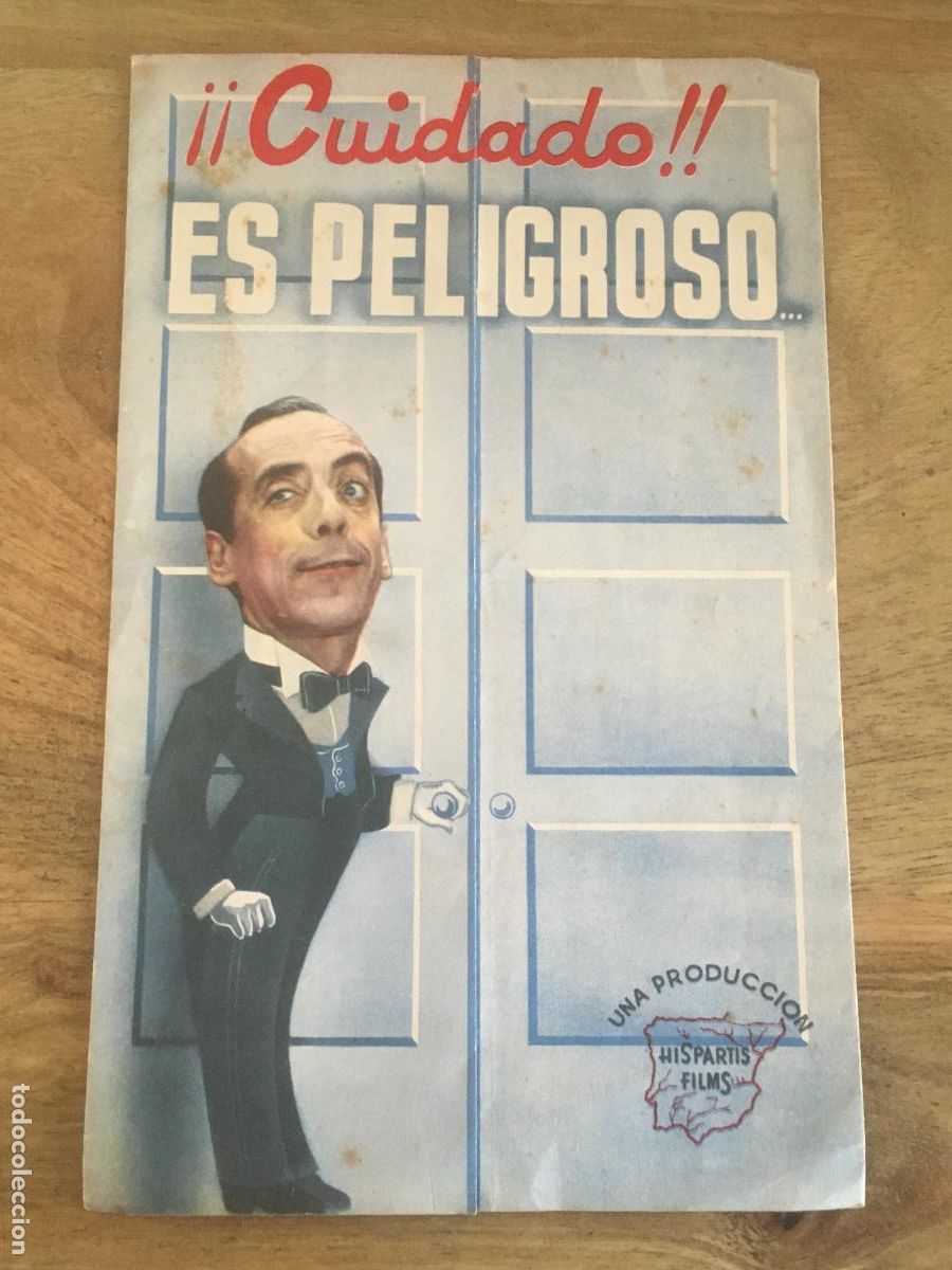 Kino: es peligroso asomarse al exterior folleto de mano original estreno