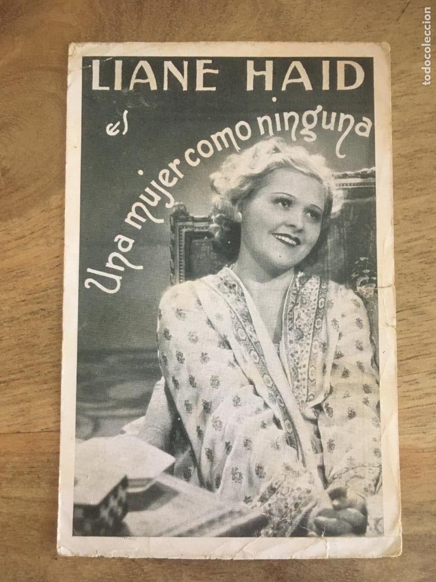 Kino: una mujer como ninguna folleto de mano original estreno