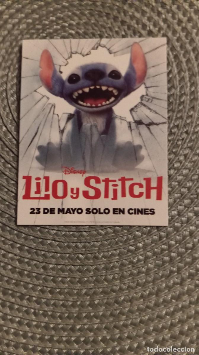 Cine: PROGRAMA DE ** LILO YSTITCH ** .9 X 7 CMS.