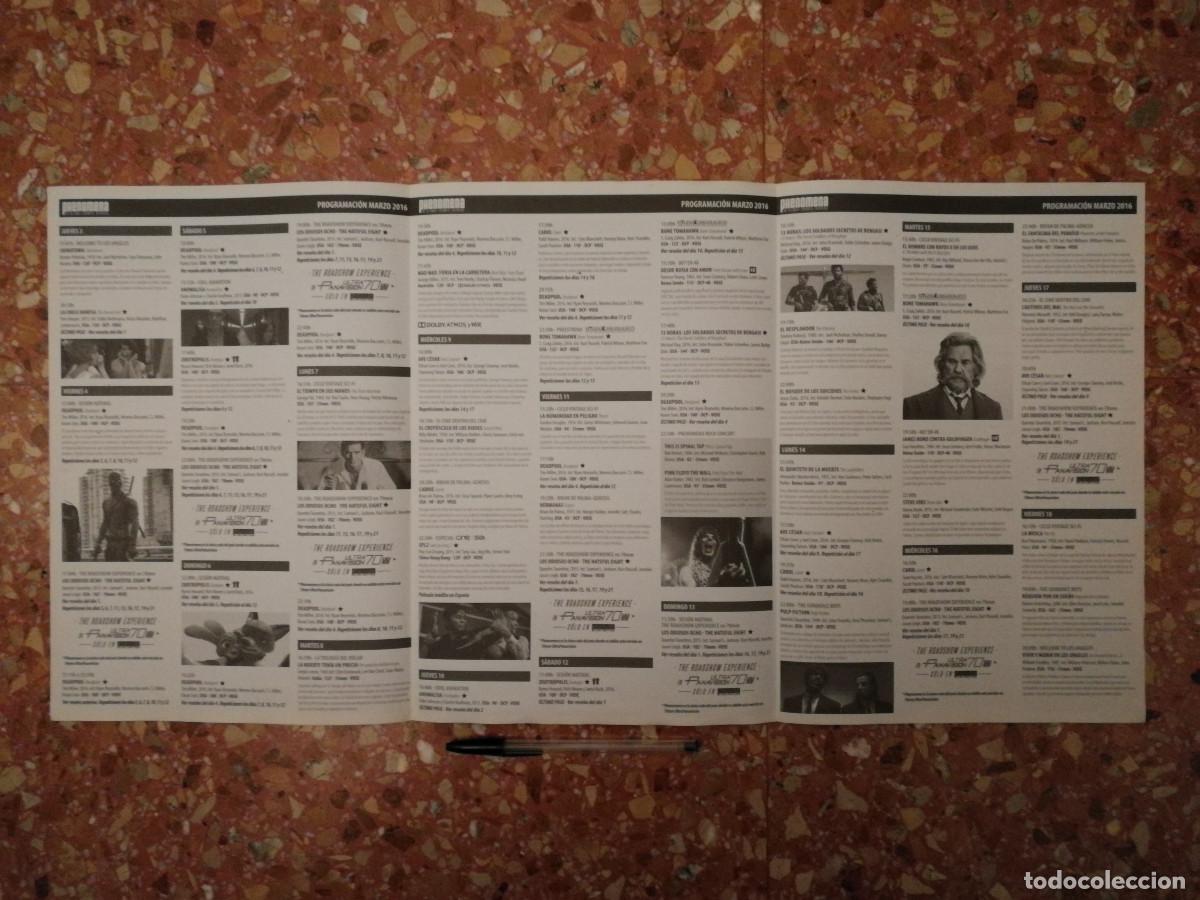 Cine: TRIPTICO PROGRAMACION LOCAL -A4- A&Ntilde;O 2016 - MARZO DE SUPERHEROES - MARVEL - BATMAN VS SUPERMAN - Foto 2