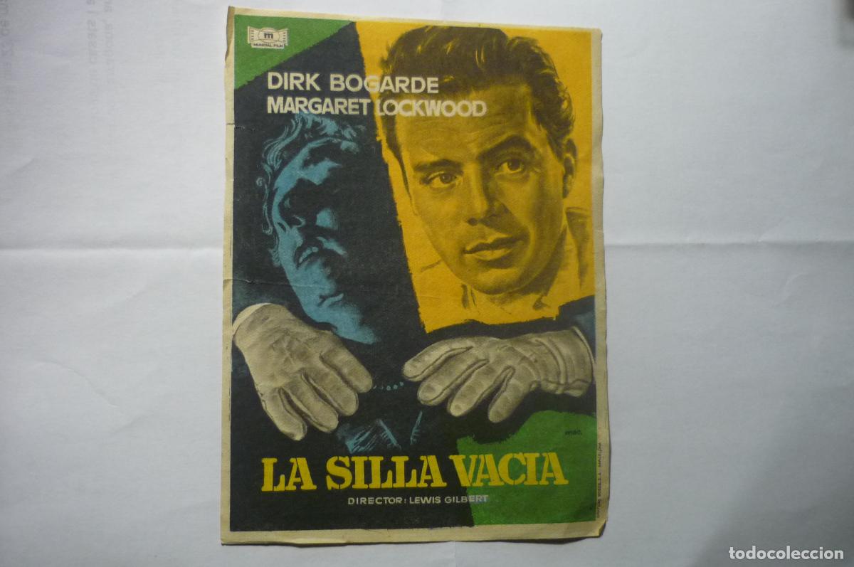 Cine: PROGRAMA LA SILLA VACIA.-DIRK BOGARDE PUBLICIDAD - Foto 1