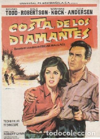 Cine: PROGRAMA DE CINE: COSTA DE LOS DIAMANTES PC-9971 - Foto 1