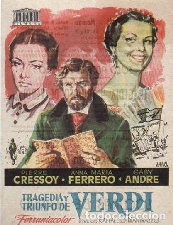 Cine: PROGRAMA DE CINE: TRAGEDIA Y TRIUNFO DE VERDI PC-9974 - Foto 1