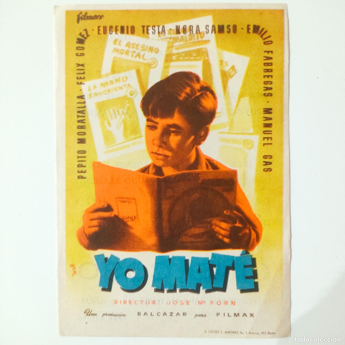 Cine: YO MATE - SIMPLE CON PUBLICIDAD CINE COSO - Foto 1