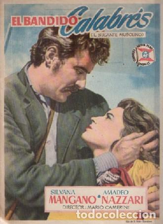 Cine: PROGRAMA DE CINE: EL BANDIDO CALABR&Eacute;S PC-9977 - Foto 1