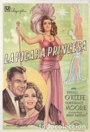 Cine: PROGRAMA DE CINE: LA PICARA PRINCESA PC-9981 - Foto 1