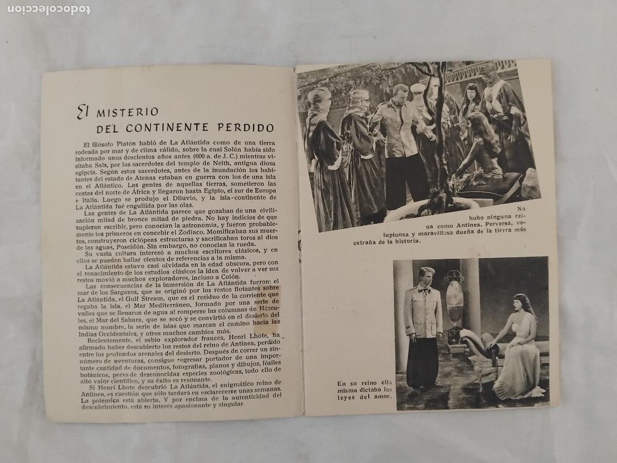 Cine: PROGRAMA DE CINE LIBRITO LA ATLANTIDA. MARIA MONTEZ. - Foto 2