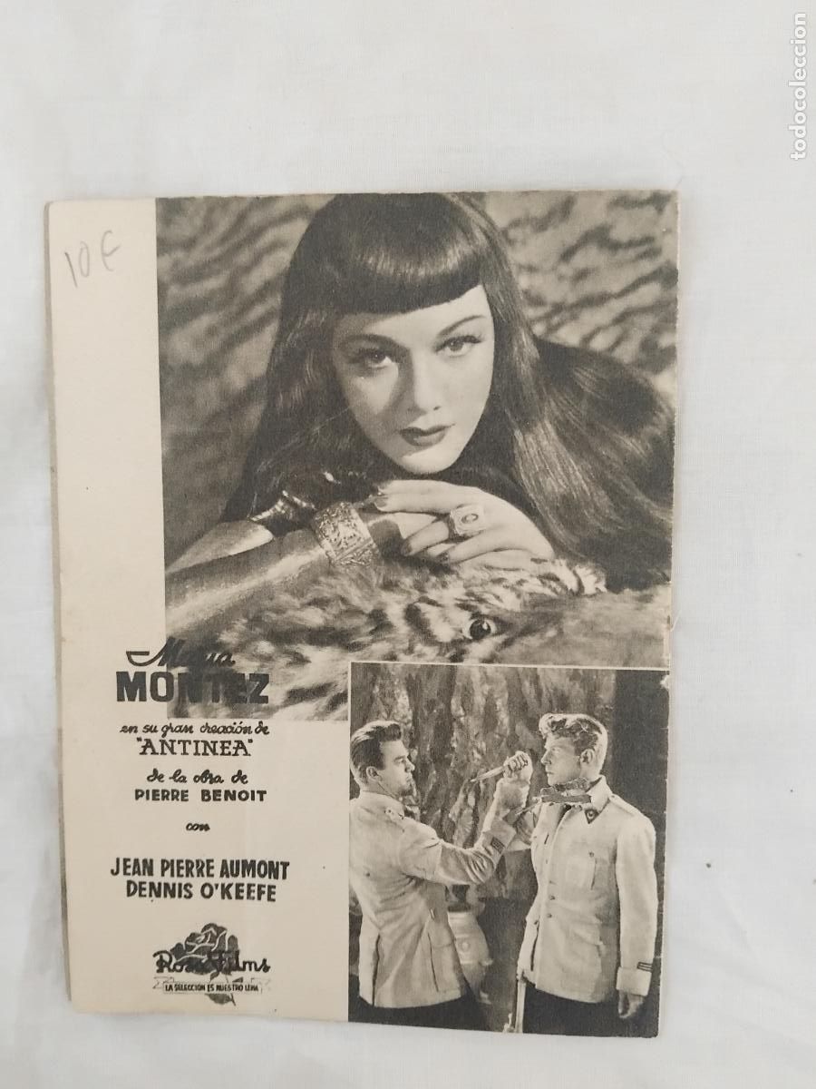 Cine: PROGRAMA DE CINE LIBRITO LA ATLANTIDA. MARIA MONTEZ. - Foto 5