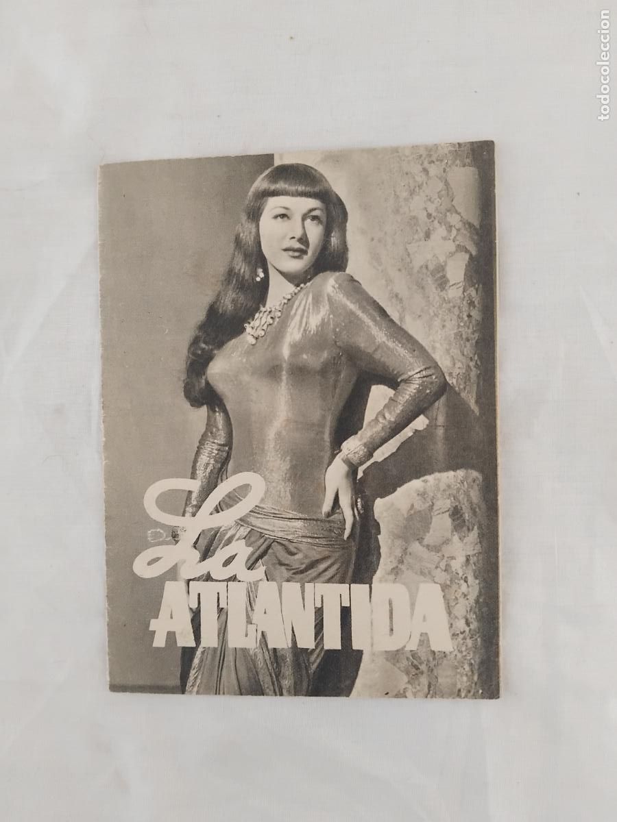 Cine: PROGRAMA DE CINE LIBRITO LA ATLANTIDA. MARIA MONTEZ. - Foto 1
