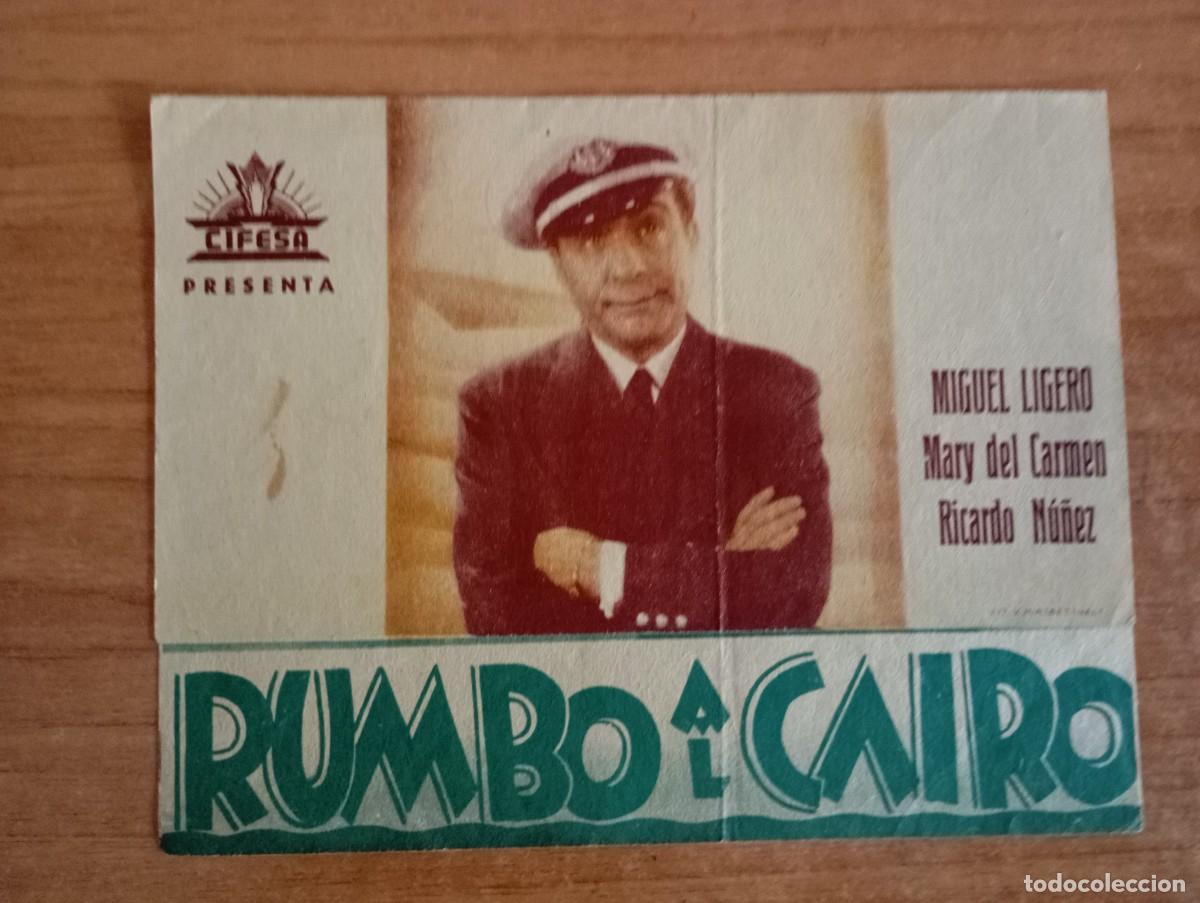 Cine: GRIS2--PROGRAMA DE CINE -- RUMBO AL CAIRO ct - Foto 1