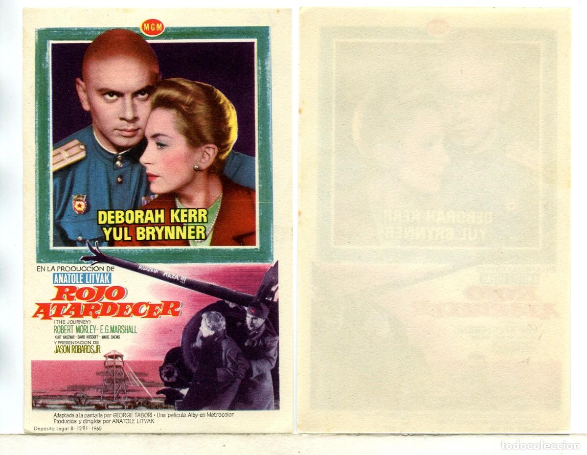 Cine: ROJO ATARDECER, con Yul Brynner. - Foto 1