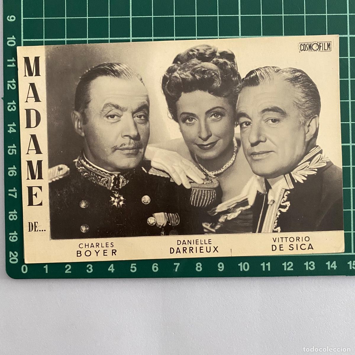 Cine: Programa Folleto de mano cine pelicula. Madame de ... - Foto 1