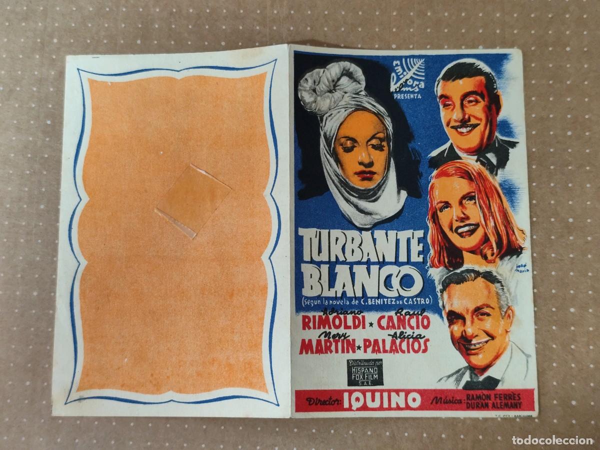 Cine: Turbante blanco Doble - Foto 1