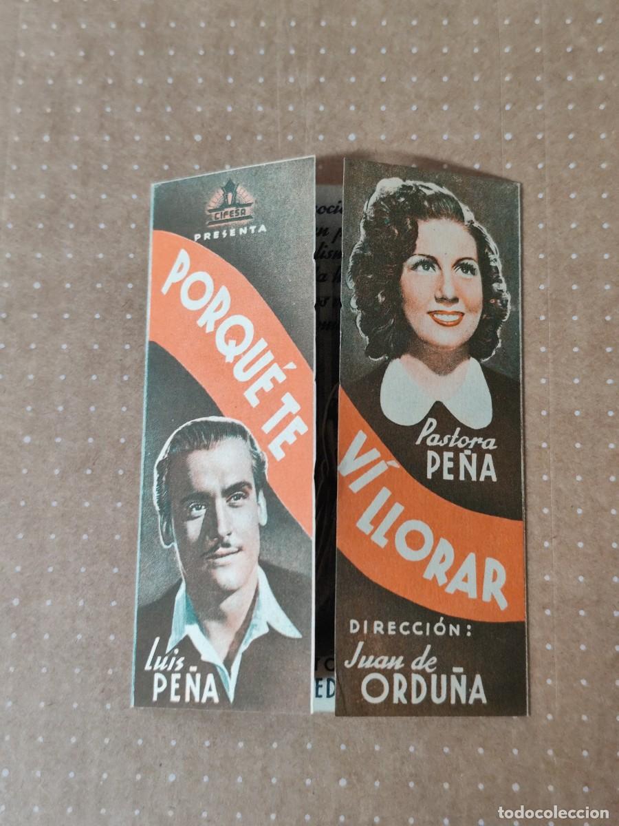 Cine: Porque te vi llorar Doble - Foto 1