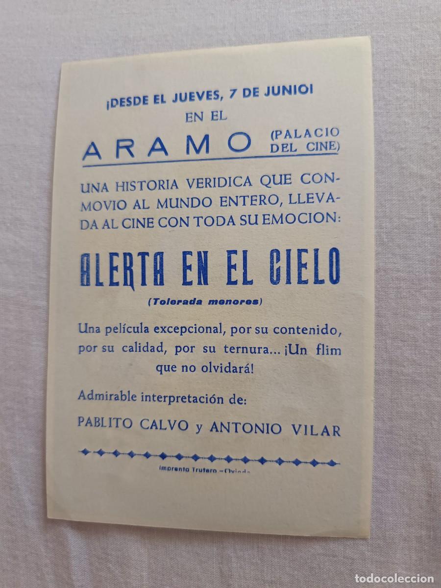 Cine: PROGRAMA DE CINE ALERTA EN EL CIELO - Foto 2