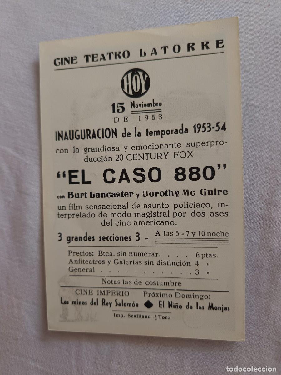 Cine: PROGRAMA DE CINE EL CASO 880 - Foto 2