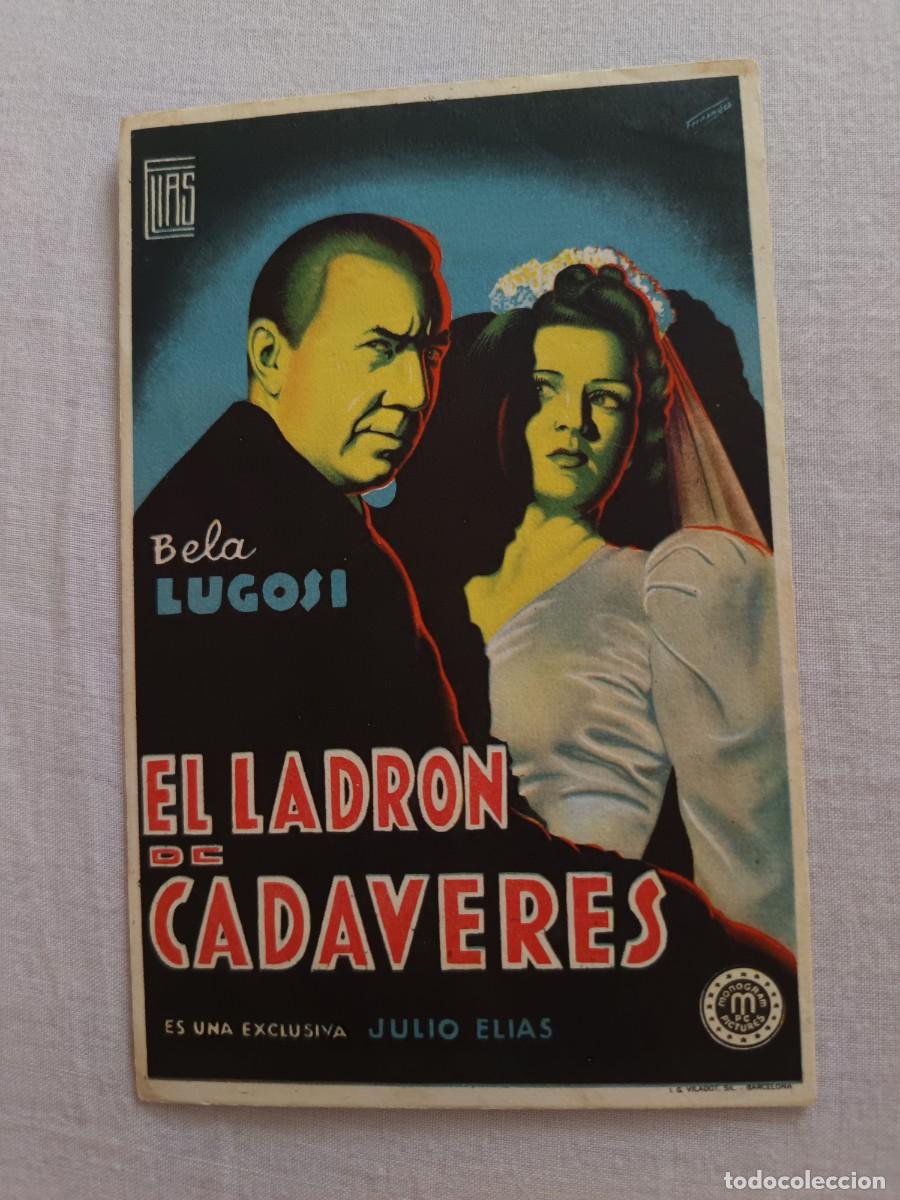 Cine: PROGRAMA DE CINE EL LADRON DE CADAVERES - Foto 1