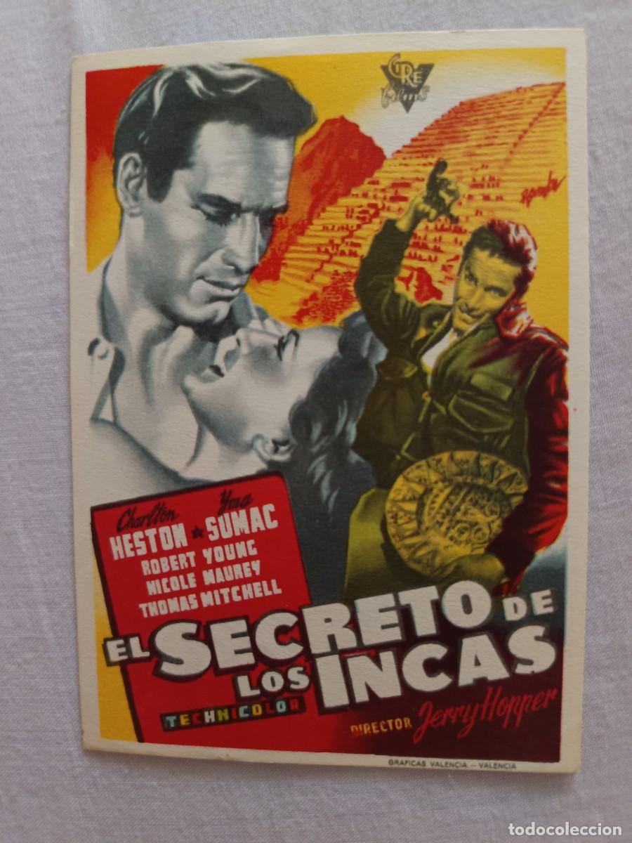 Cine: PROGRAMA DE CINE EL SECRETO DE LOS INCAS - Foto 1