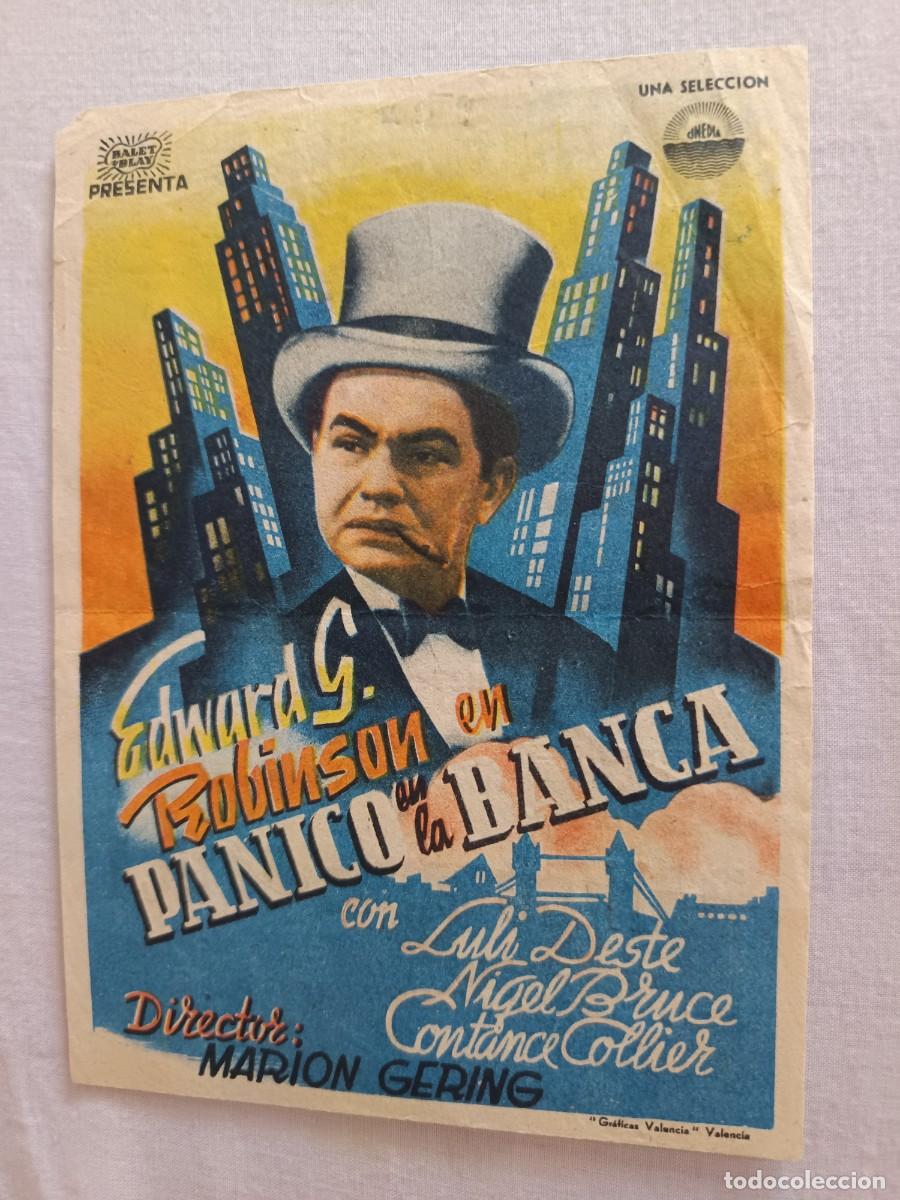 Cine: PROGRAMA DE CINE PANICO EN LA BANCA - Foto 1