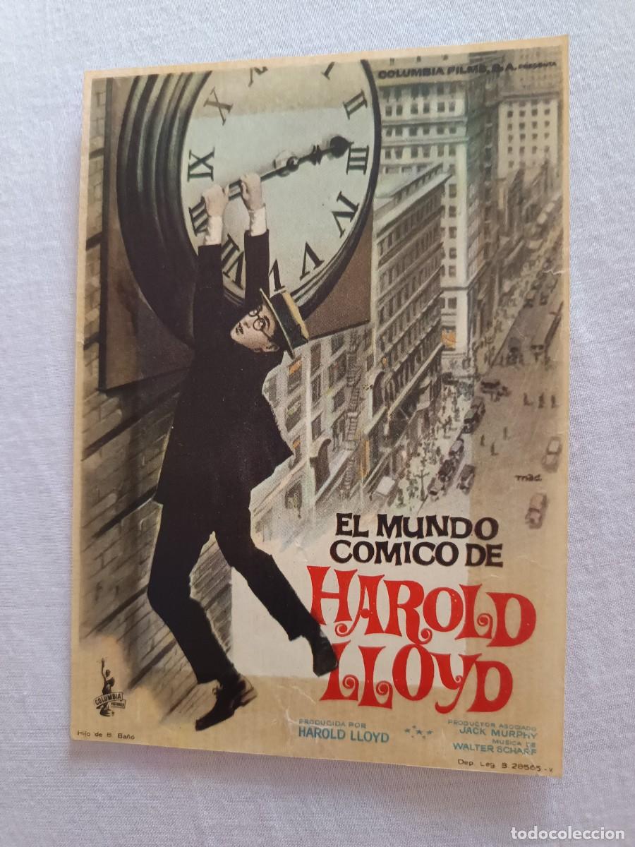 Cine: PROGRAMA DE CINE EL MUNDO COMICO DE HAROLD LLOYD - Foto 1