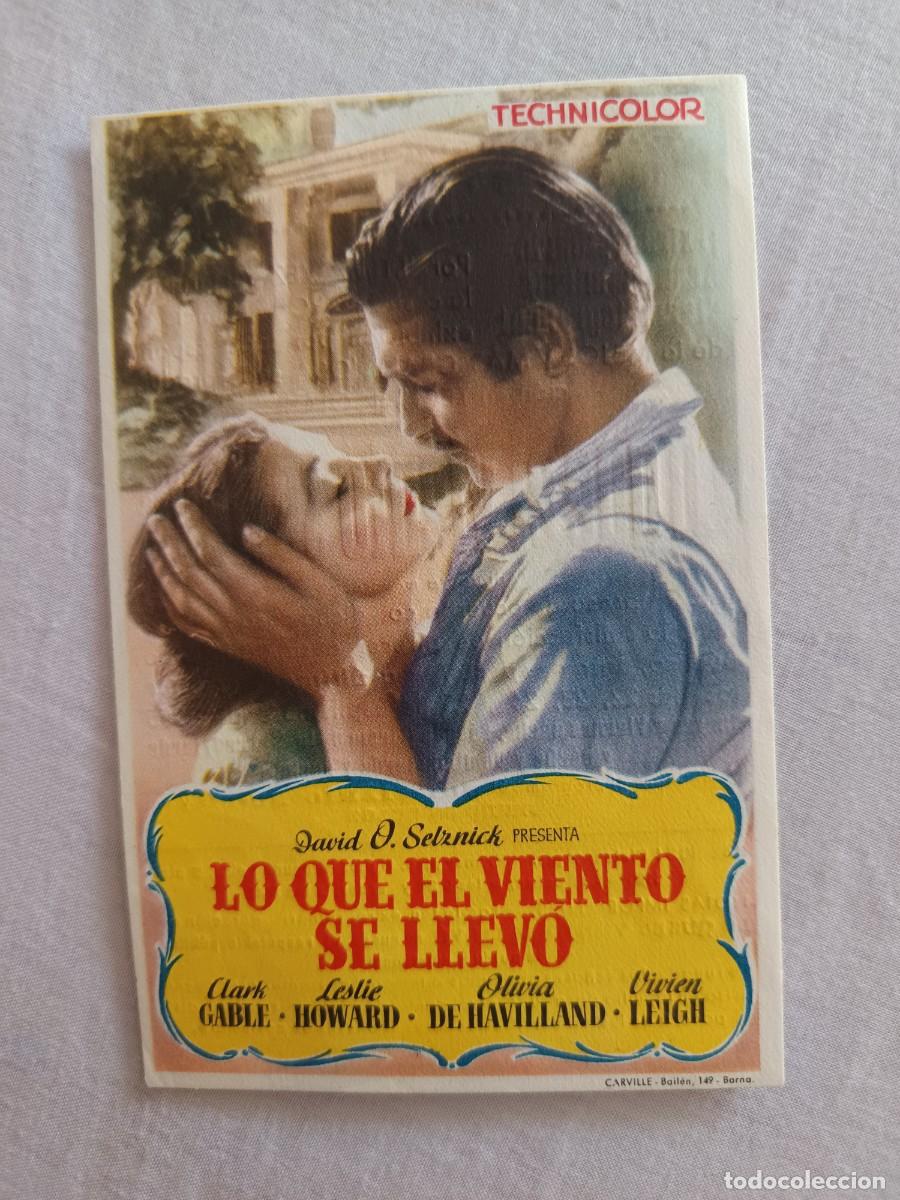 Cine: PROGRAMA DE CINE LO QUE EL VIENTO SE LLEVO - Foto 1