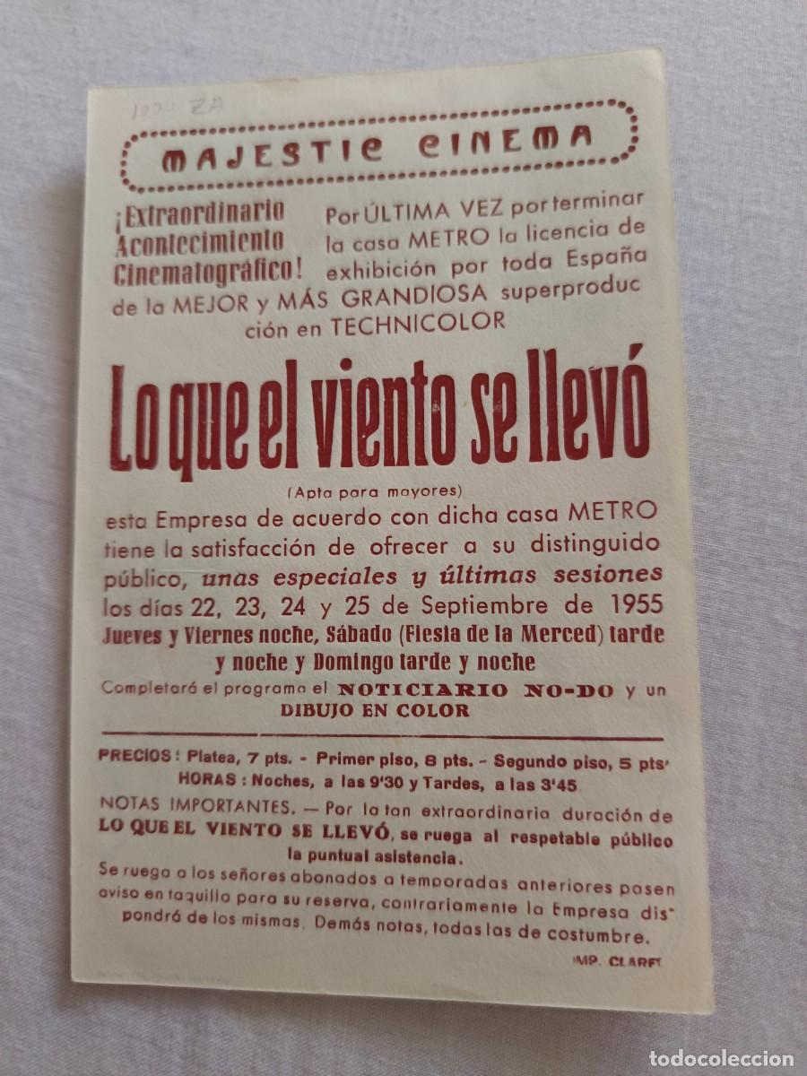 Cine: PROGRAMA DE CINE LO QUE EL VIENTO SE LLEVO - Foto 2