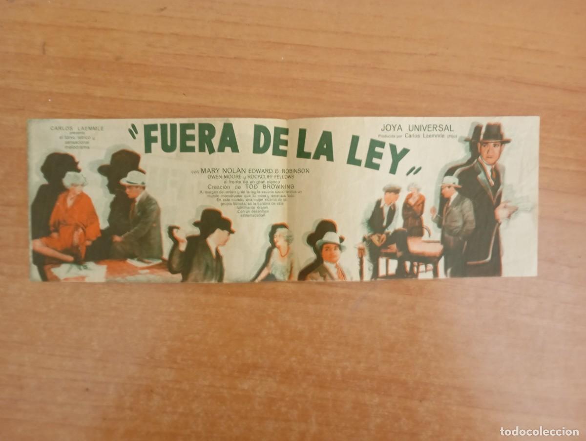 Cine: GRIS2--PROGRAMA DE CINE--- FUERA DE LA LEY - Foto 2
