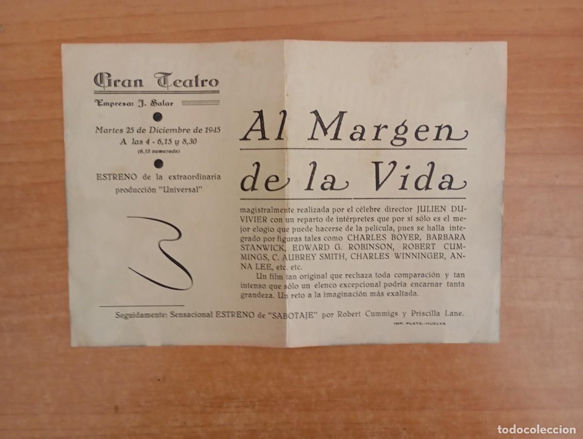 Cine: ROSA--PROGRAMA DE CINE--- AL MARGEN DE LA VIDA - Foto 2