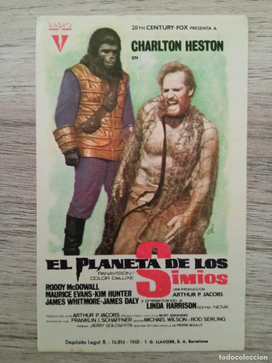 Cine: EL PLANETA DE LOS SIMIOS, CHARLTON HESTON - Foto 1