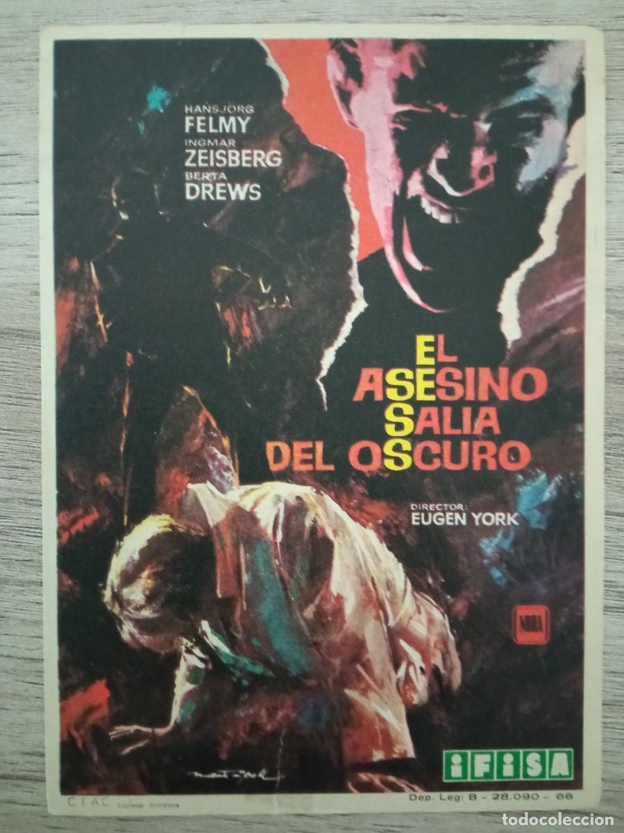 Cine: EL ASESINO SALIA DEL OSCURO - Foto 1