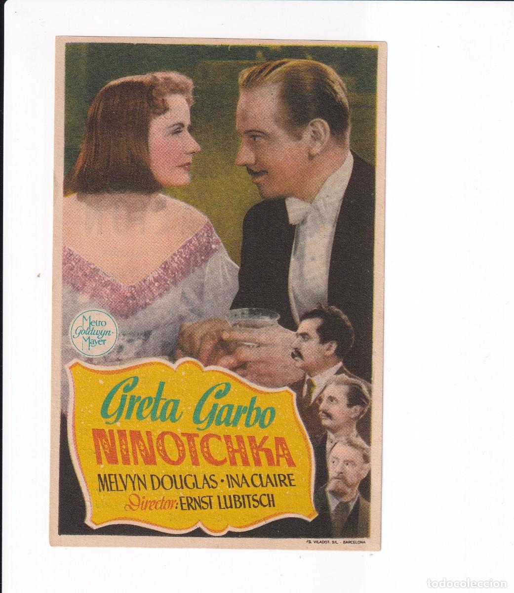 Cine: NINOTCHKA .- GRETA GARBO, MELVYN DOUGLAS - Foto 1