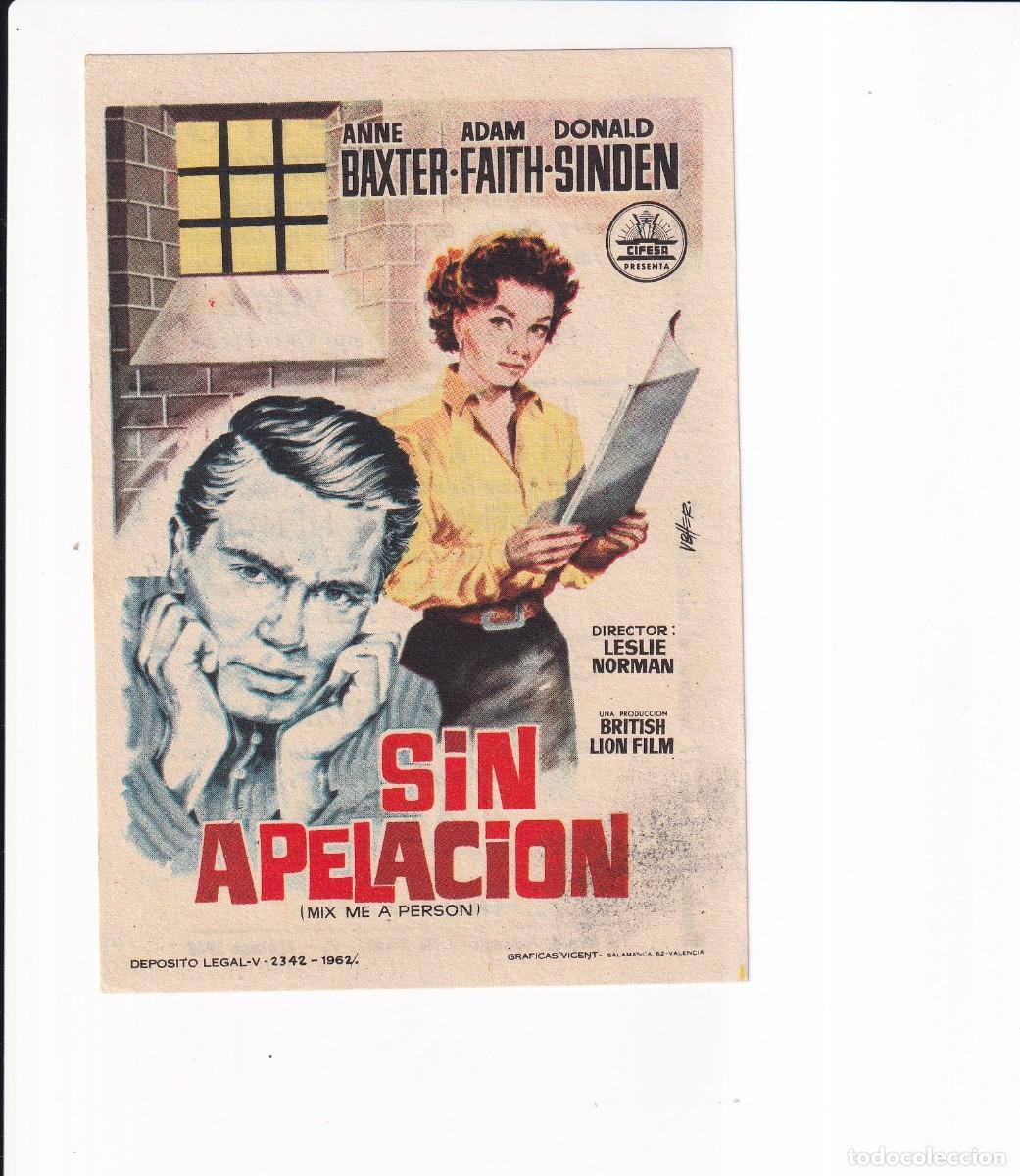 Cine: SIN APELACION : ANNE BAXTER - Foto 1
