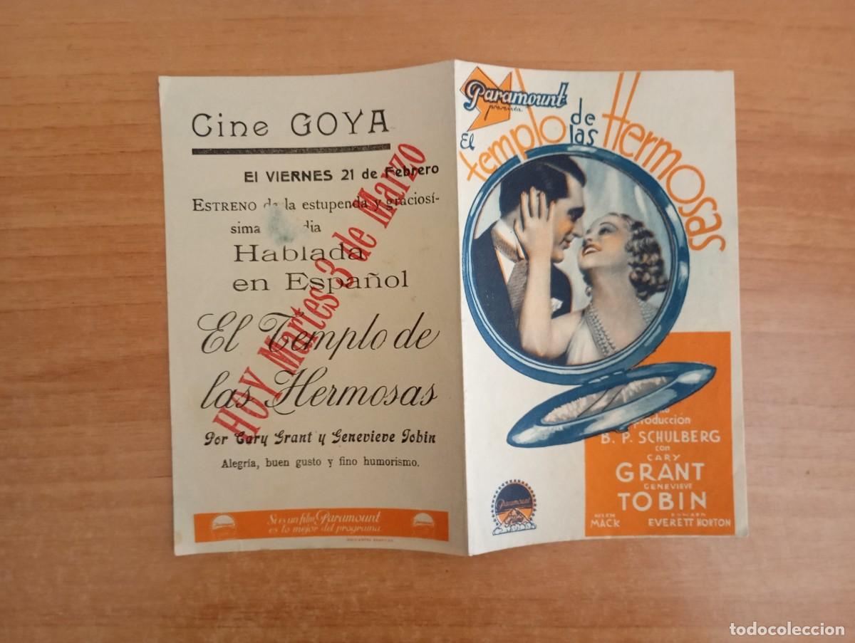 Cine: GRIS1--PROGRAMA DE CINE---EL TEMPLO DE LAS HERMOSAS - Foto 1