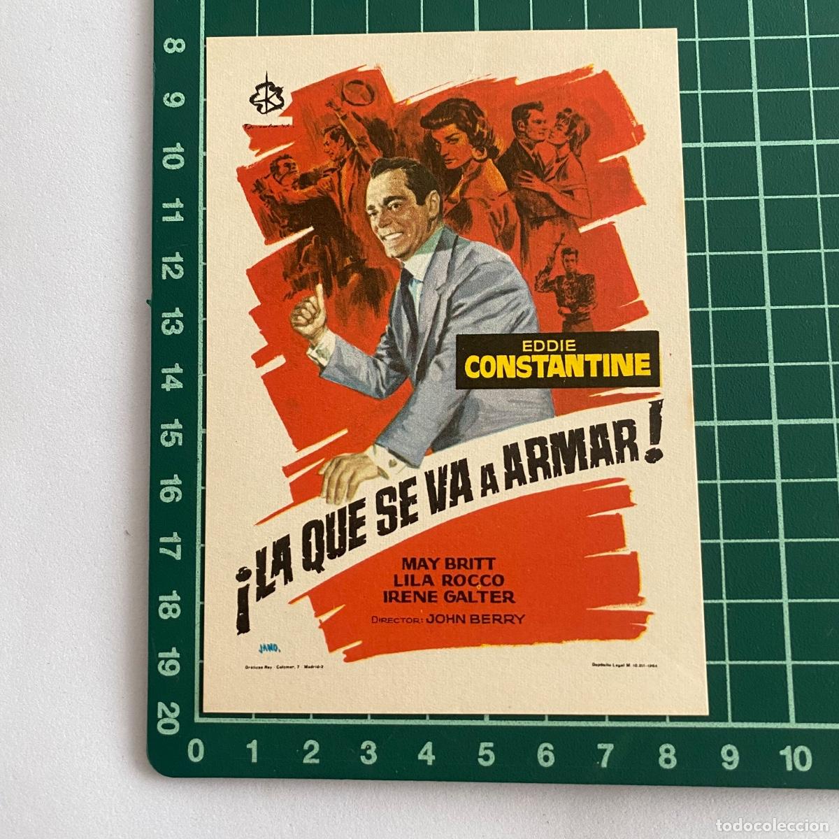 Cine: Programa de cine folleto de mano pelicula. La que se va a armar. - Foto 1