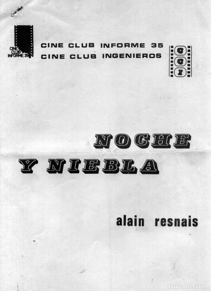 Cine: Programa cine Noche y niebla de Alain Resnais - Foto 1