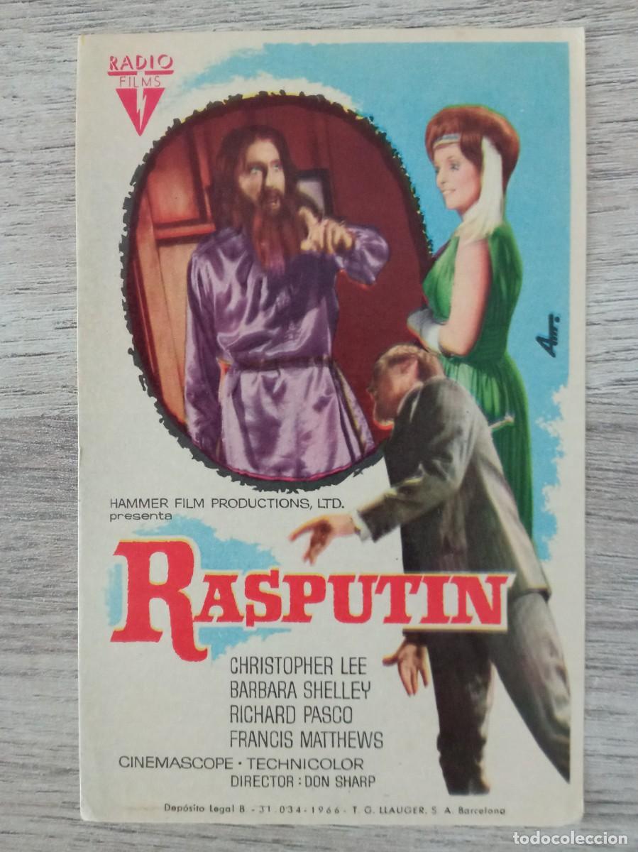 Cine: RASPUTIN, CHRISTOPHER LEE, HAMMER FILM - Foto 1