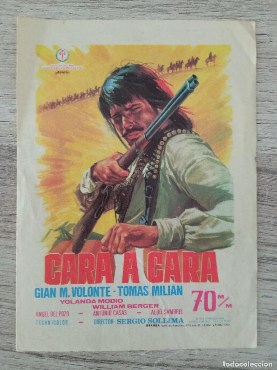 Cine: CARA A CARA, GIAN M. VOLONTE, TOMAS MILIAN - Foto 1