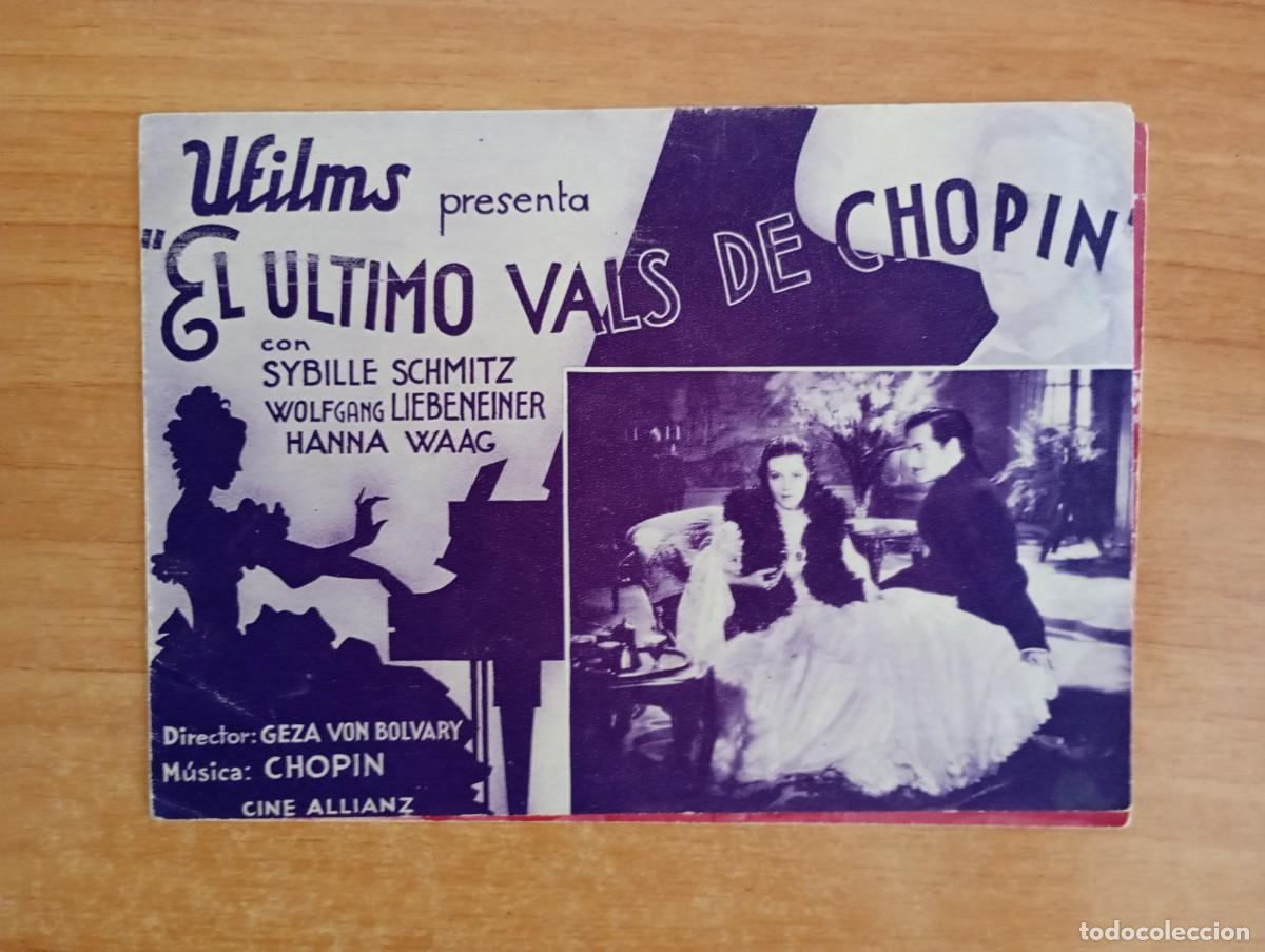 Cine: GRIS1--PROGRAMA DE CINE---EL ULTIMO VALS DE CHOPIN - Foto 1