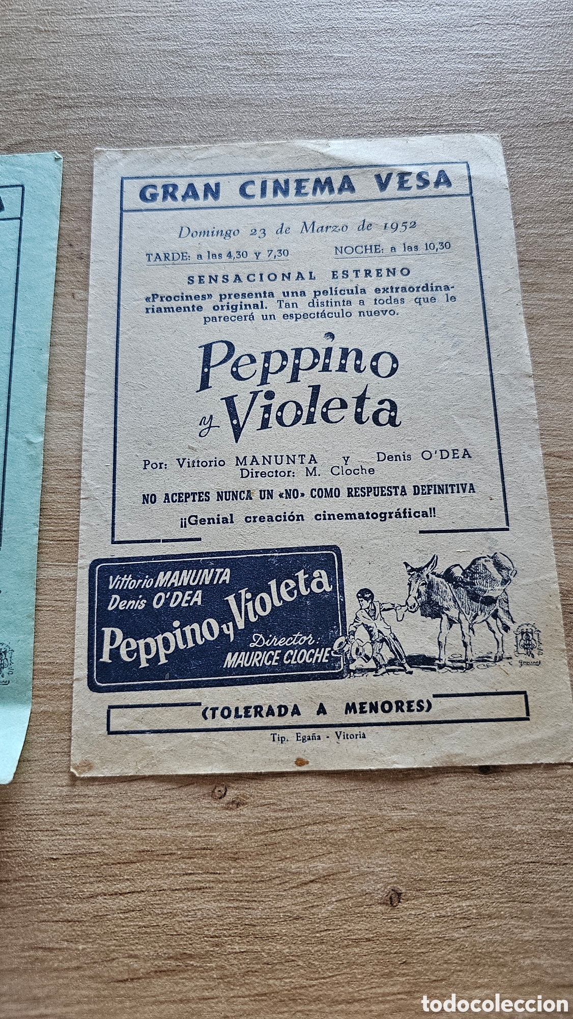 Cine: 2 Programas cine PEPPINO Y VIOLETA - Foto 3