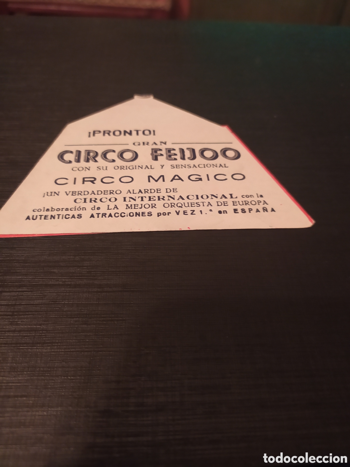 Cine: Folleto de mano &rdquo;Gran circo Feijoo&rdquo; - Foto 3