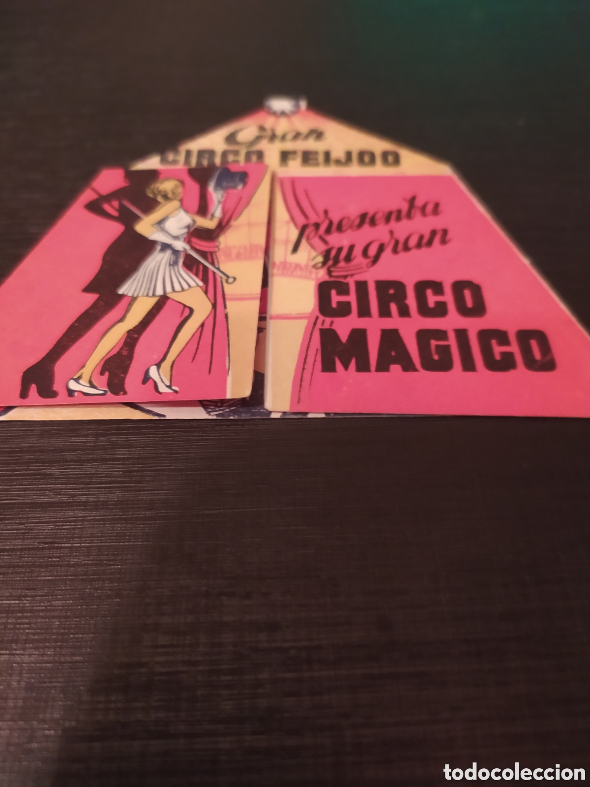 Cine: Folleto de mano &rdquo;Gran circo Feijoo&rdquo; - Foto 1