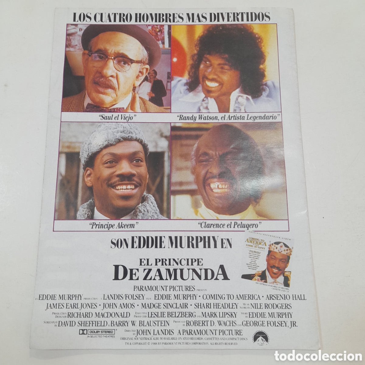 Cine: Programa El Pr&iacute;ncipe de Zamunda - Foto 3