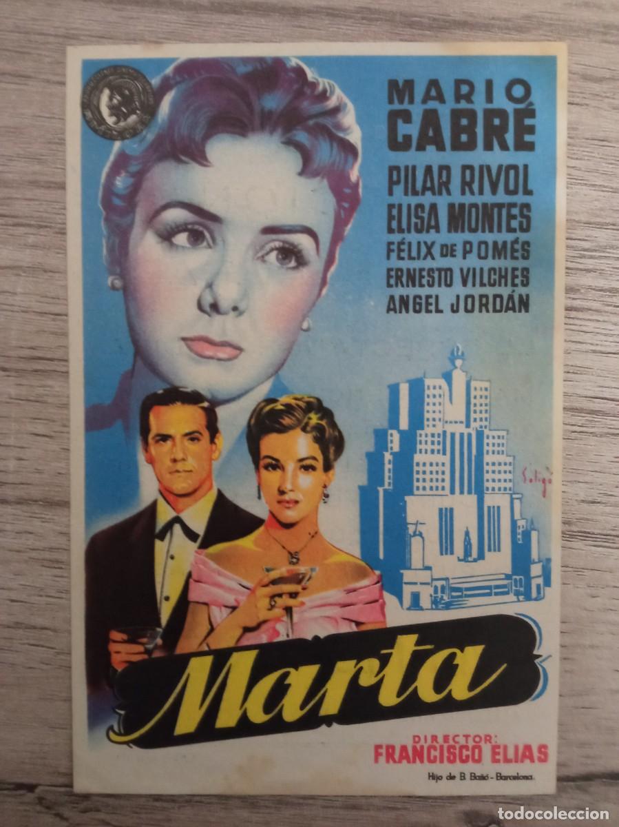 Cine: MARTA, MARIO CABR&Eacute;, SOLIG&Oacute; - Foto 1