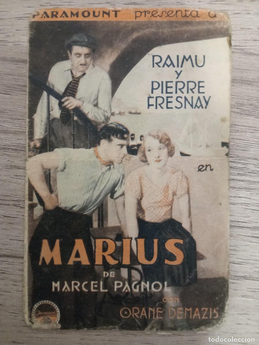 Cine: MARIUS, RAIMU, TEATRO LOSADA, 1933 - Foto 1
