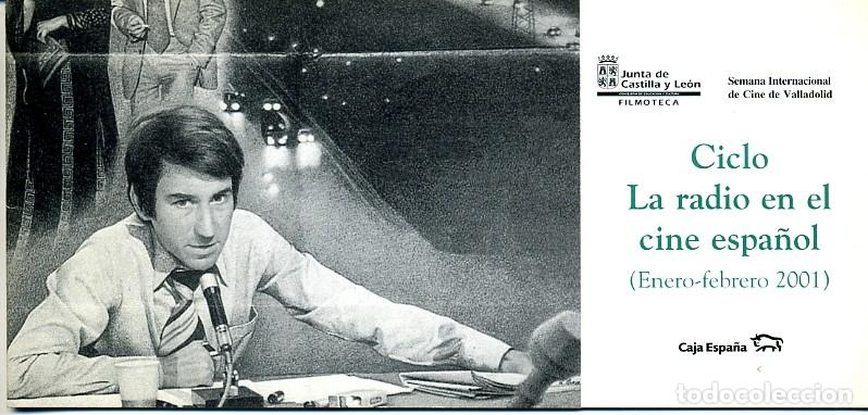 Cine: La radio en el cine espa&ntilde;ol. Programa - Foto 1