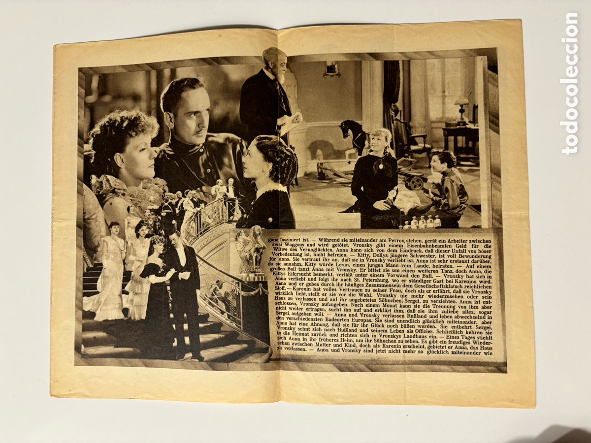 Cine: Programa alem&aacute;n Greta Garbo Ana Karenina - Foto 3