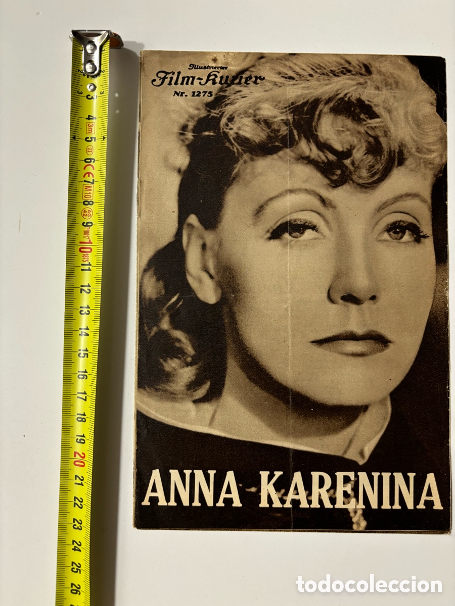 Cine: Programa alem&aacute;n Greta Garbo Ana Karenina - Foto 1