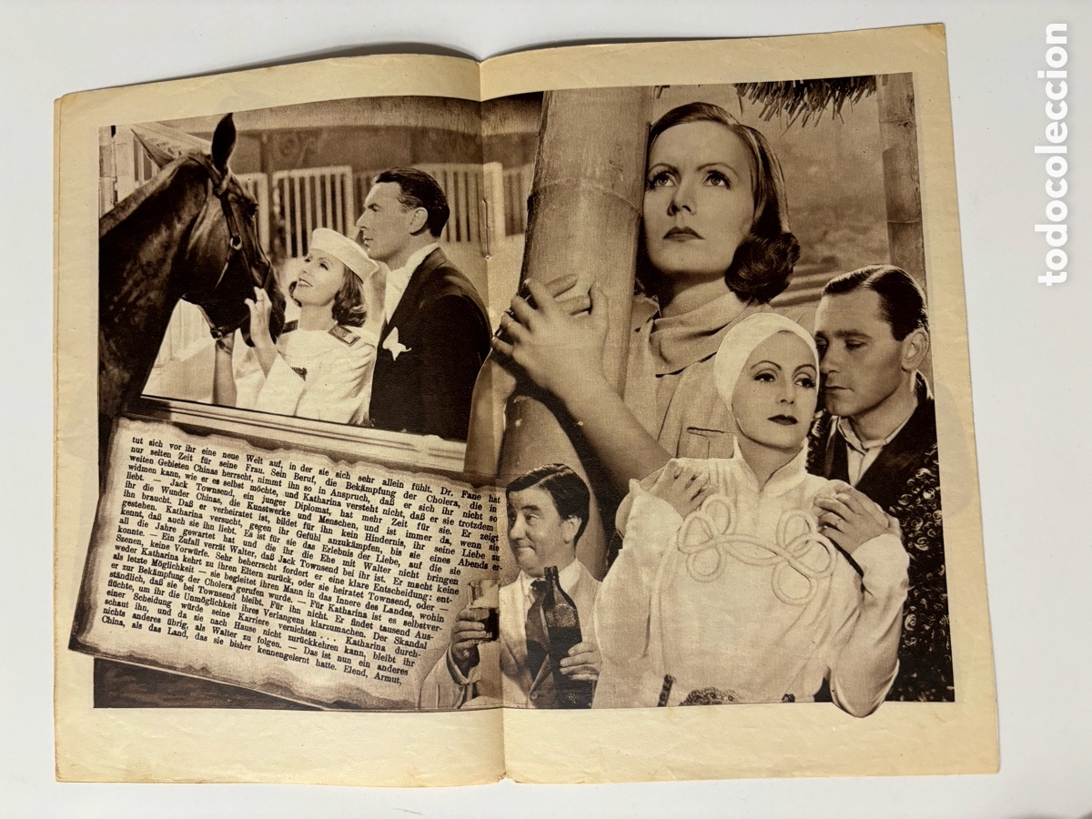 Cine: Programa alem&aacute;n Greta Garbo el velo pintado - Foto 3