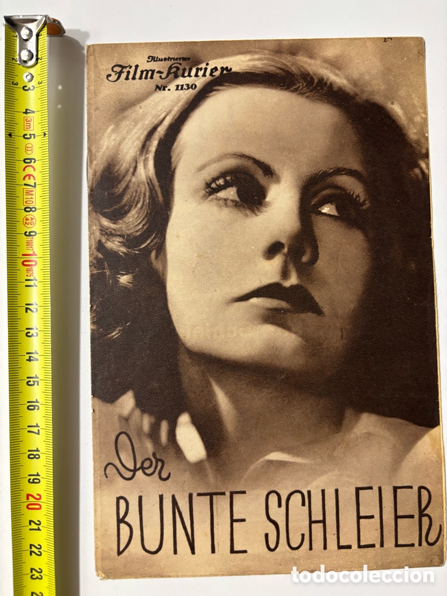 Cine: Programa alem&aacute;n Greta Garbo el velo pintado - Foto 1